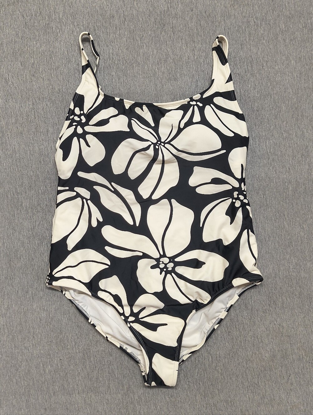 Shade & Shore Women’s Tropical Print Tummy‑Control  One‑Piece Swimsuit